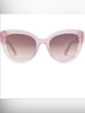 Kate Spade New York Labrenda Sunglasses Pink Glitter